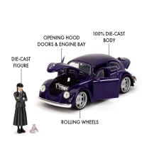 Wednesday auto 1972 VW Beetle 1:24 a figurka Wednesday